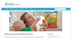 Desktop Screenshot of concordchildrenscenter.org
